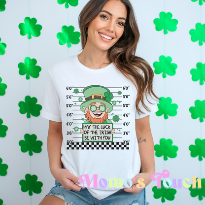 ST PATRICK DTF FULL COLOR TRANSFER FUNNY PRISON