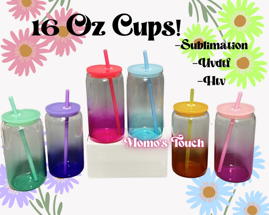 🌟 Elevate Your Small Business with Our Adorable 16oz Blank Sublimation Colorful Jelly Tumbler! 🎨