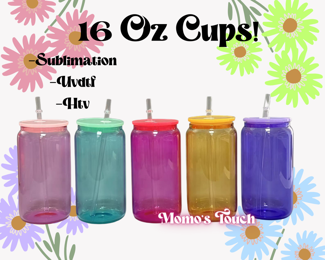 🌟 Elevate Your Small Business with Our Adorable 16oz Blank Sublimation Colorful Jelly Tumbler! 🎨