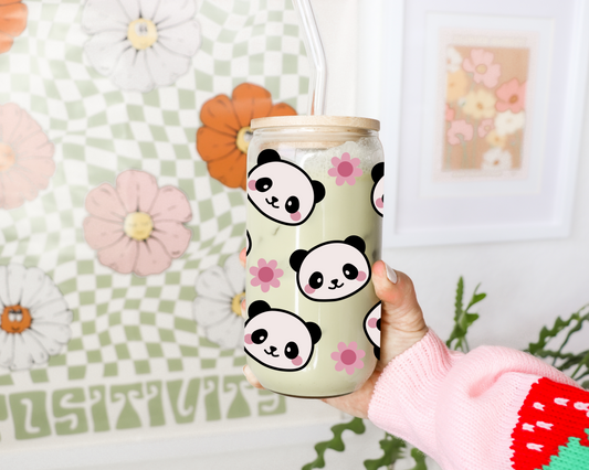 🐼 Sip & Smile with Our Cute Panda 16oz Cups! 🎋