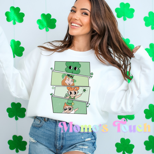 ST PATRICK DTF FULL COLOR TRANSFER - CUTE DESIGN