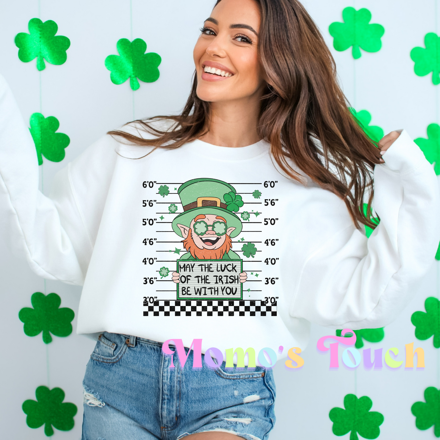 ST PATRICK DTF FULL COLOR TRANSFER FUNNY PRISON