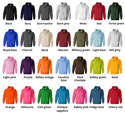 Custom Hoodies - HTV (Heat Transfer Vinyl) - Unisex