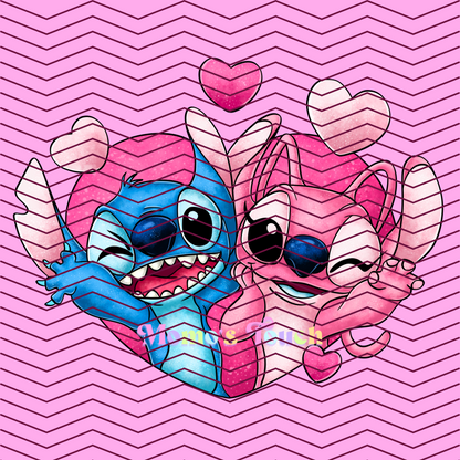 STITCH & ANGEL - DTF FULL COLOR TRANSFER SHEET